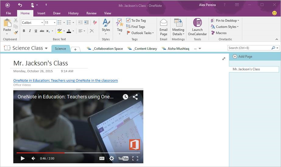 embed powerpoint in onenote